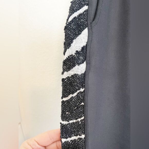 Koral Brink scuba track pants Sweat Pants with edgy zebra print  size S - Picture 5 of 7